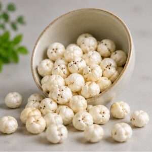 Premium 6 Suta Handpicked Big Size Makhana (Fox Nuts)